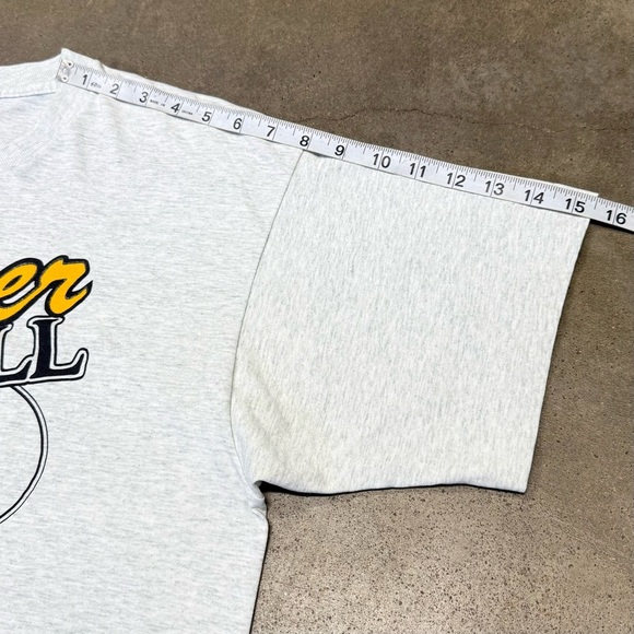 Vintage 90s USA Single Stitch WSU Wichita State Shocker Baseball T-Shirt - Picture 7 of 8